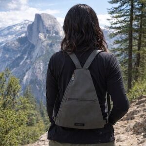 Giorgio Armani Parfums Vintage Triangle Backpack Unisex Backpack